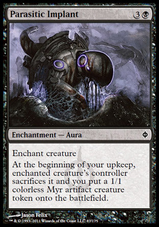 Parasitic Implant (New Phyrexia) Light Play