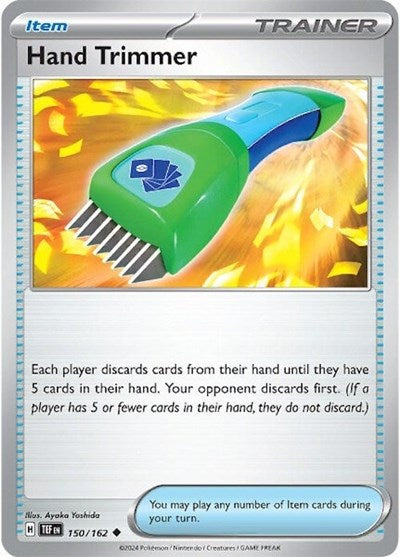 Hand Trimmer (SV05: Temporal Forces) Light Play