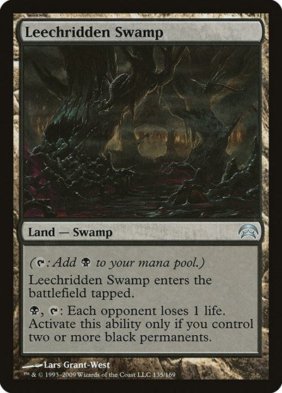 Leechridden Swamp (Planechase) Light Play