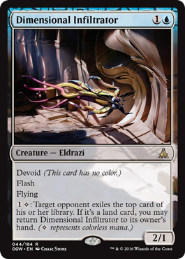 Dimensional Infiltrator (Oath of the Gatewatch) Light Play