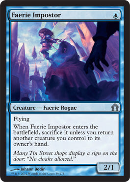 Faerie Impostor (Return to Ravnica) Light Play