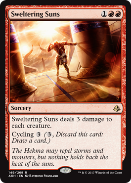 Sweltering Suns (Amonkhet) Light Play