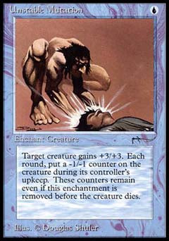 Unstable Mutation (Arabian Nights) Damaged / Poor