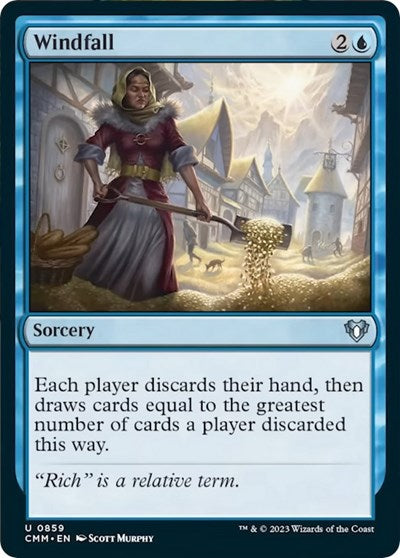 Windfall (Commander Masters) Light Play