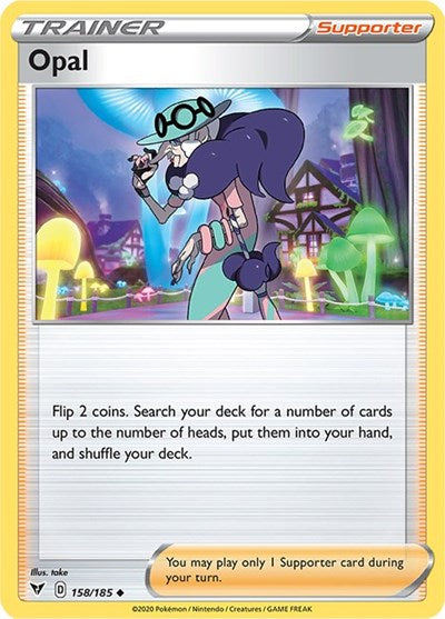 Opal (SWSH04: Vivid Voltage) Light Play