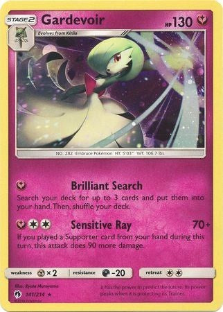 Gardevoir - 141/214 (Cosmos Holo) (Miscellaneous Cards & Products) Light Play Holofoil