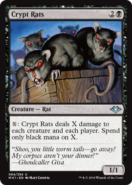Crypt Rats (Modern Horizons) Light Play