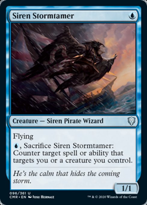 Siren Stormtamer (Commander Legends) Light Play