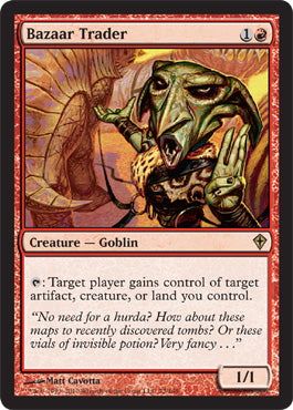 Bazaar Trader (Worldwake) Light Play