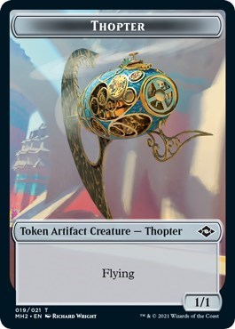 Thopter Token (Modern Horizons 2) Light Play