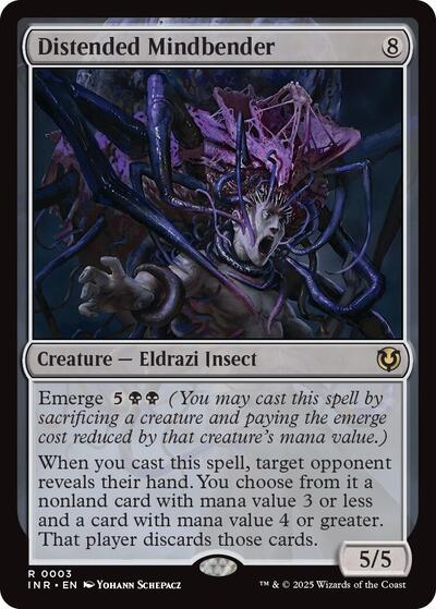 Distended Mindbender (Innistrad Remastered) Light Play