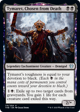 Tymaret, Chosen from Death (Theros Beyond Death) Light Play
