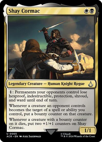 Shay Cormac (Universes Beyond: Assassin's Creed) Light Play Foil