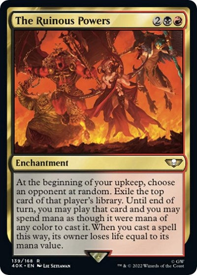 The Ruinous Powers (Universes Beyond: Warhammer 40K) Light Play