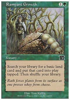 Rampant Growth (Classic 6th Edition) Light Play