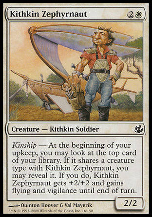 Kithkin Zephyrnaut (Morningtide) Medium Play