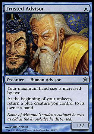 Trusted Advisor (Saviors of Kamigawa) Light Play