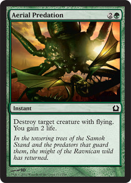 Aerial Predation (Return to Ravnica) Light Play