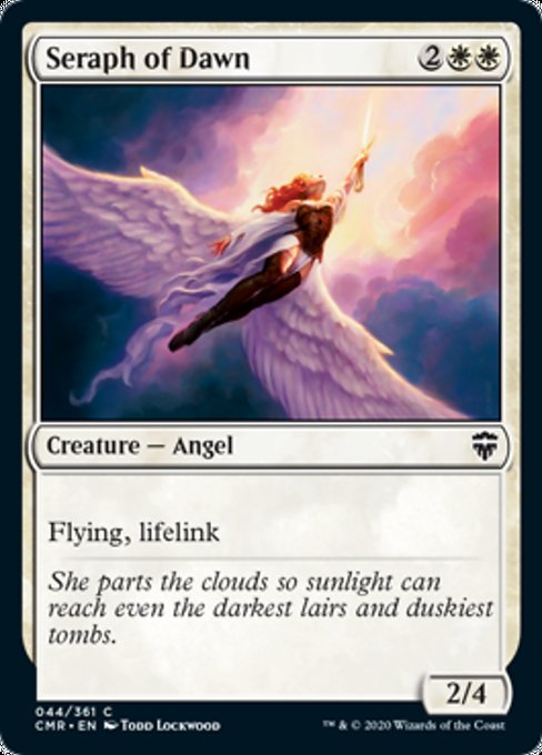 Seraph of Dawn (Commander Legends) Light Play