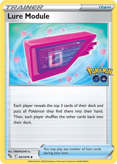 Lure Module (Pokemon GO) Medium Play Reverse Holofoil