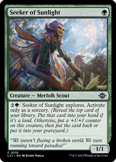 Seeker of Sunlight (The Lost Caverns of Ixalan) Light Play