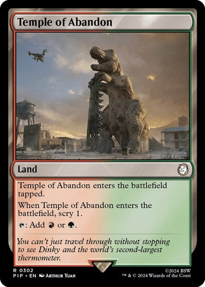 Temple of Abandon (Universes Beyond: Fallout) Light Play