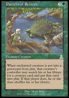 Pattern of Rebirth (Urza's Destiny) Medium Play