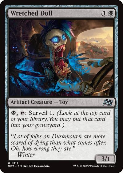 Wretched Doll (Aetherdrift) Light Play Foil