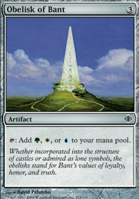 Obelisk of Bant (Shards of Alara) Light Play Foil