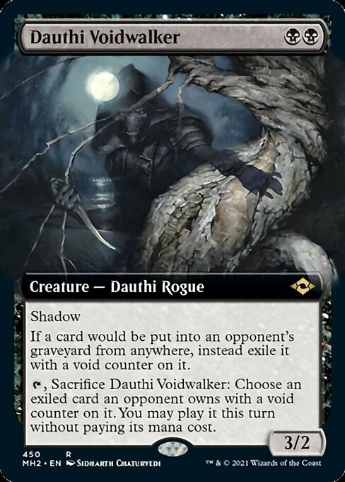 Dauthi Voidwalker (Extended Art) (Modern Horizons 2) Near Mint Foil