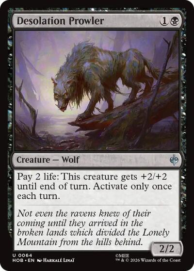 Desolation Prowler (The Hobbit) Light Play