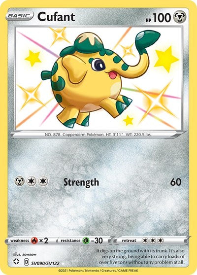 Cufant (Shining Fates: Shiny Vault) Light Play Holofoil