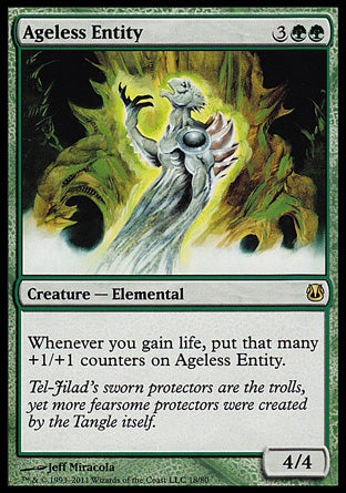 Ageless Entity (Duel Decks: Ajani vs Nicol Bolas) Light Play