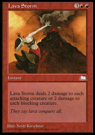 Lava Storm (Weatherlight) Light Play
