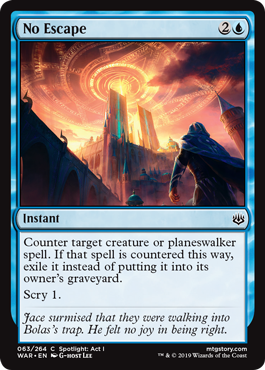 No Escape (War of the Spark) Light Play