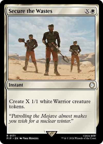 Secure the Wastes (Universes Beyond: Fallout) Light Play