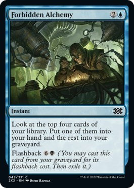 Forbidden Alchemy (Double Masters 2022) Light Play
