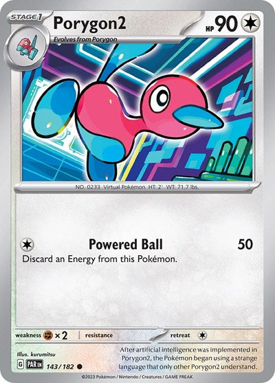 Porygon2 (Scarlet and Violet: Paradox Rift) Light Play