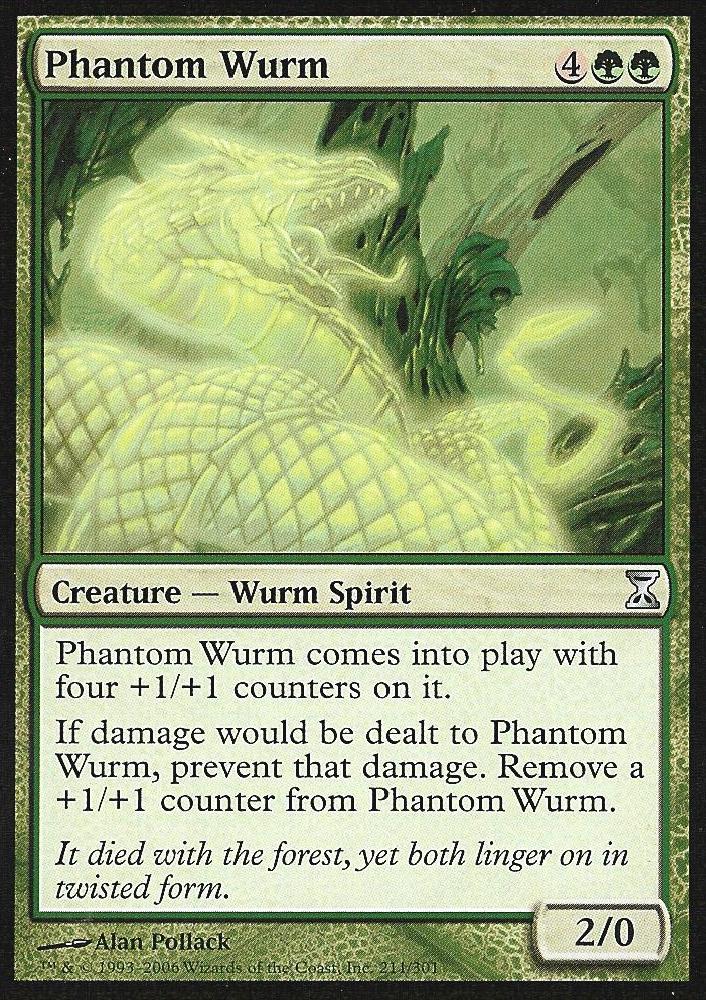 Phantom Wurm (Time Spiral) Light Play