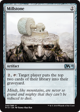Millstone (Magic 2019 Core Set) Damaged / Poor