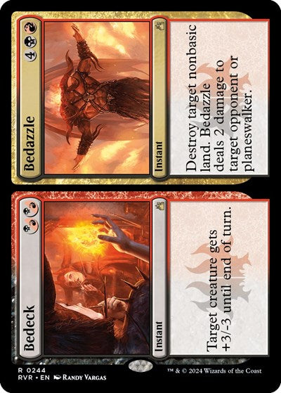 Bedeck / Bedazzle (Ravnica Remastered) Light Play