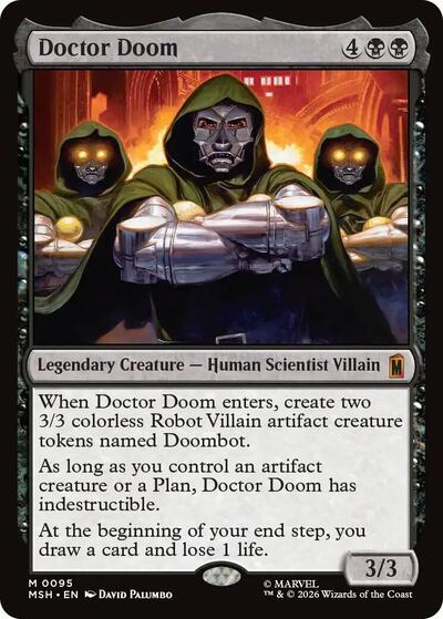 Doctor Doom (Marvel Super Heroes) Light Play