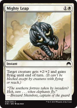 Mighty Leap (Magic Origins) Light Play