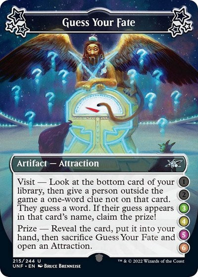 Guess Your Fate (3-4-5-6) (Unfinity) Light Play