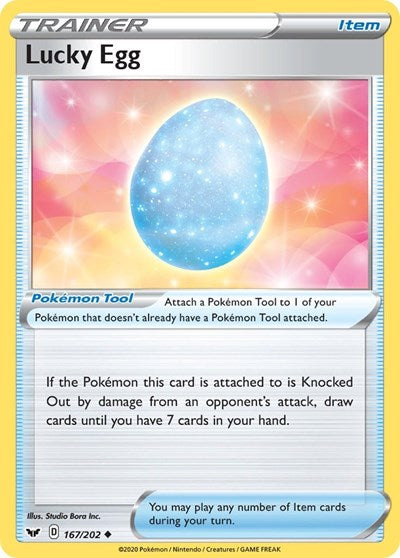 Lucky Egg (SWSH01: Sword & Shield Base Set) Light Play