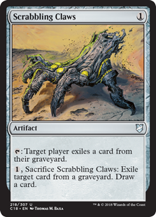 Scrabbling Claws (Commander 2018) Light Play