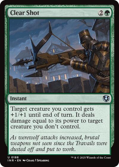 Clear Shot (Innistrad Remastered) Light Play