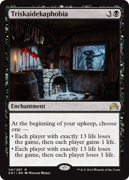Triskaidekaphobia (Shadows Over Innistrad) Light Play