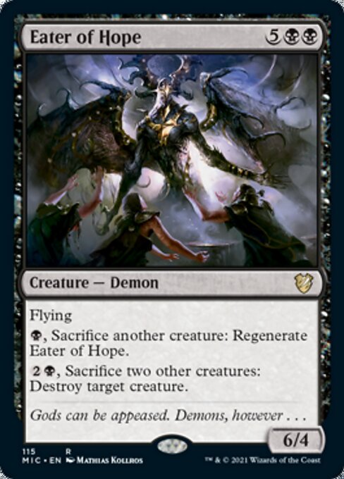 Eater of Hope (Commander 2021 Midnight Hunt) Light Play