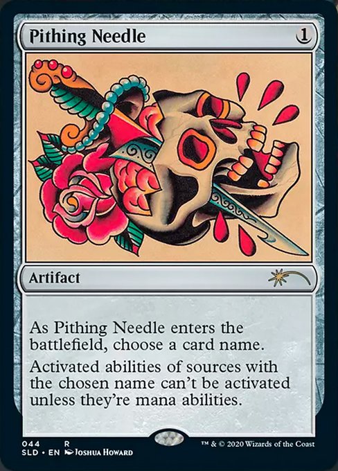 Pithing Needle (Secret Lair) Light Play